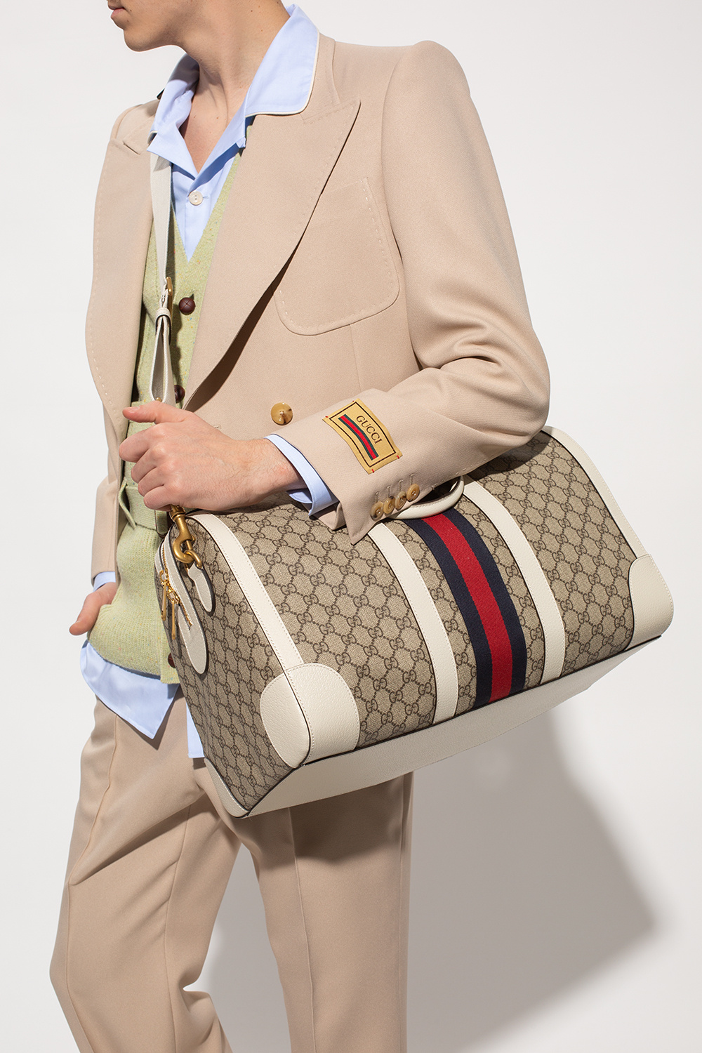 Gucci holdall bag discount mens